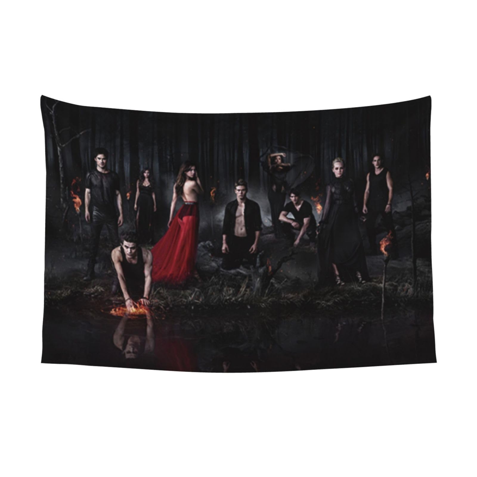 Poster The Vampire Diaries – Impression Toile Vintage 60x90 Cm, Décoration Murale Pour Salon Ou Chambre - 3