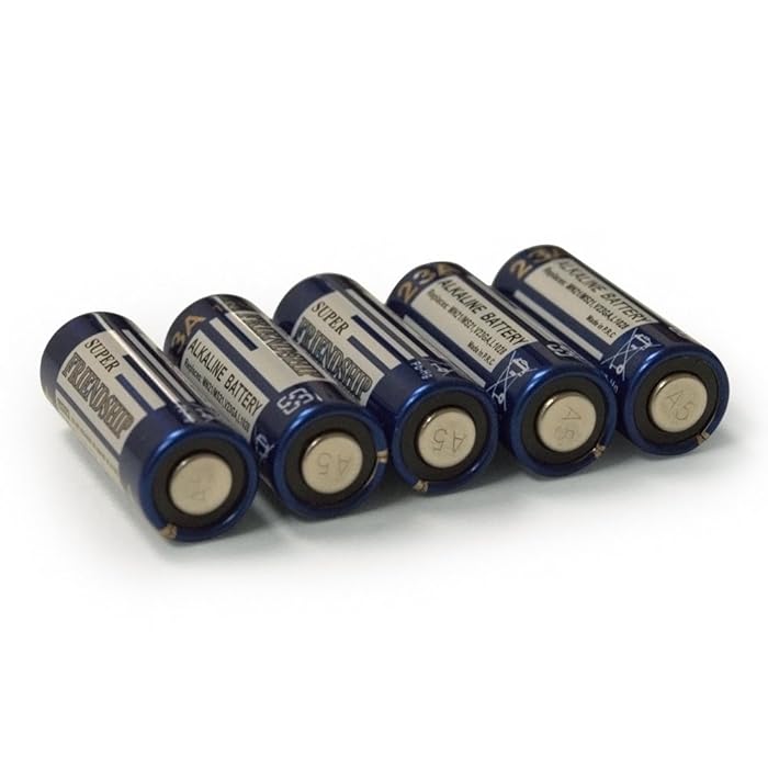 Buy Etekcity 5 Pack 12V 23A Alkaline Dry Cell Batteries Capacity of