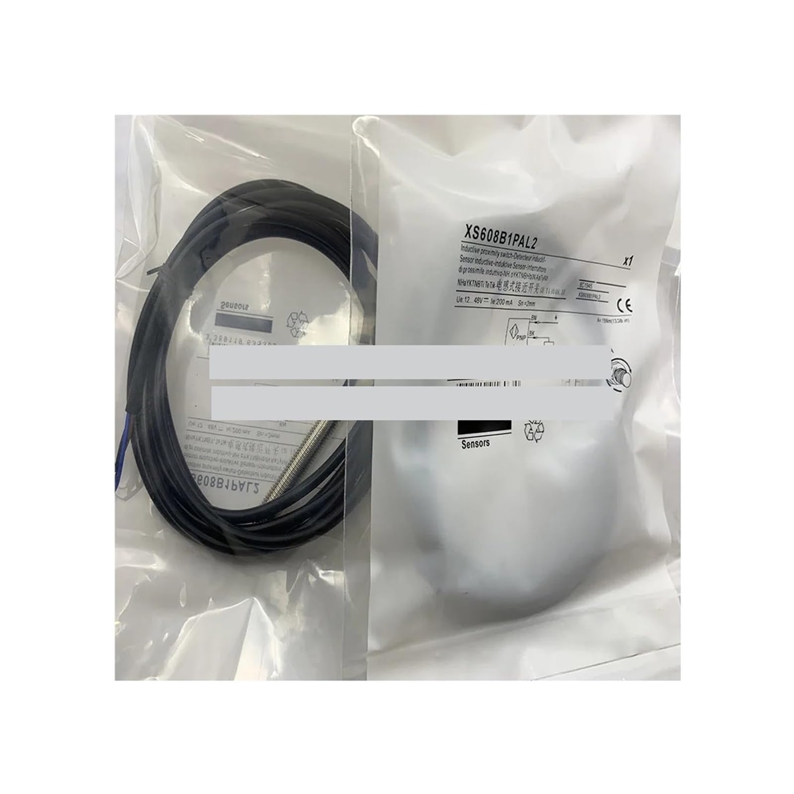 Interrupteur XS608B4PAL2 capteur inductif M8 de positionnement métallique PNP