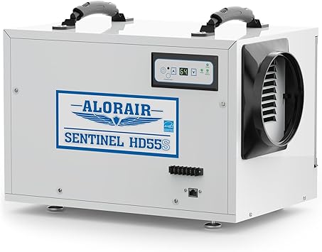 ALORAIR Crawl Space Dehumidifiers 120 PPD Moisture Removal, Crawlspace Dehumidifiers Commercial Dehumidifier for Basement, Auto Defrost, cETL Listed