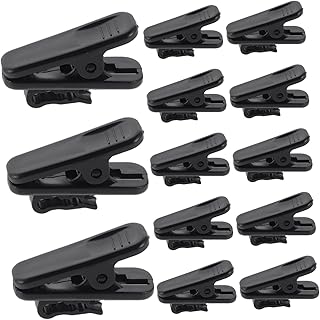 ARTIBETTER Clips Pequeños para Auriculares Accesorio para Cable 100 Piezas Resistente Organizador Uso para Evitar Color Negro