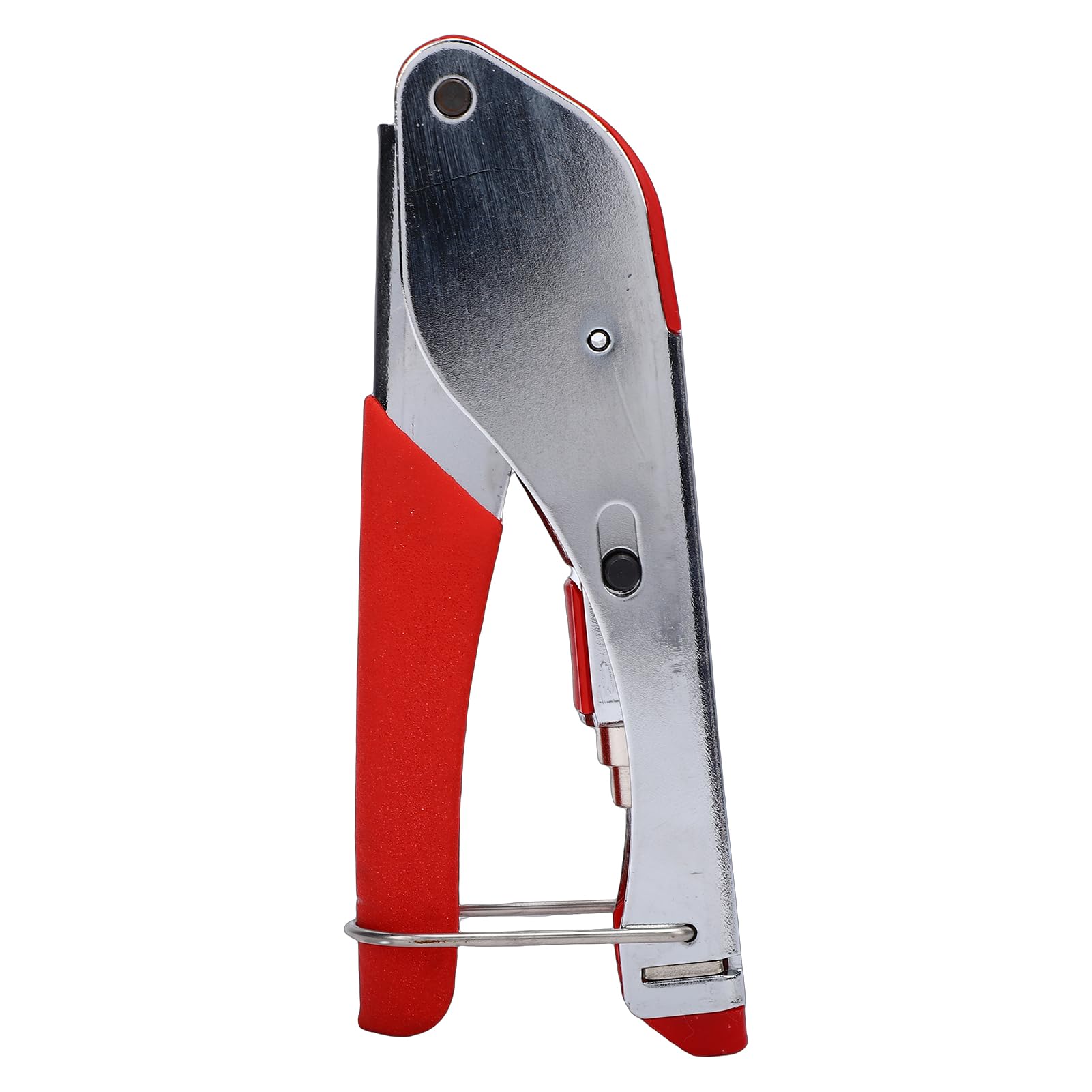 Ejoyous Pinza Crimpatrice Ethernet, Struttura in Acciaio Temprato, Pinza Crimpatrice RJ45 Precisa con Spelafili, Ideale per Tecnici di Rete e Fai da Te (WX-518A)