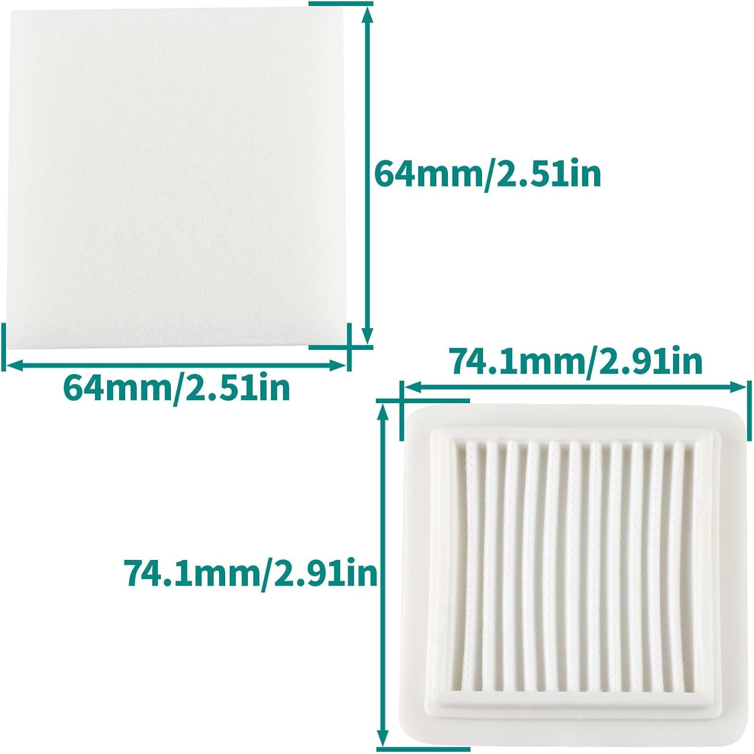 SRM 2620 Luftfilter-Set Für Echo Unkrautfresser – Inkl. Abdeckung, Filter, Vorfilter & Knöpfe