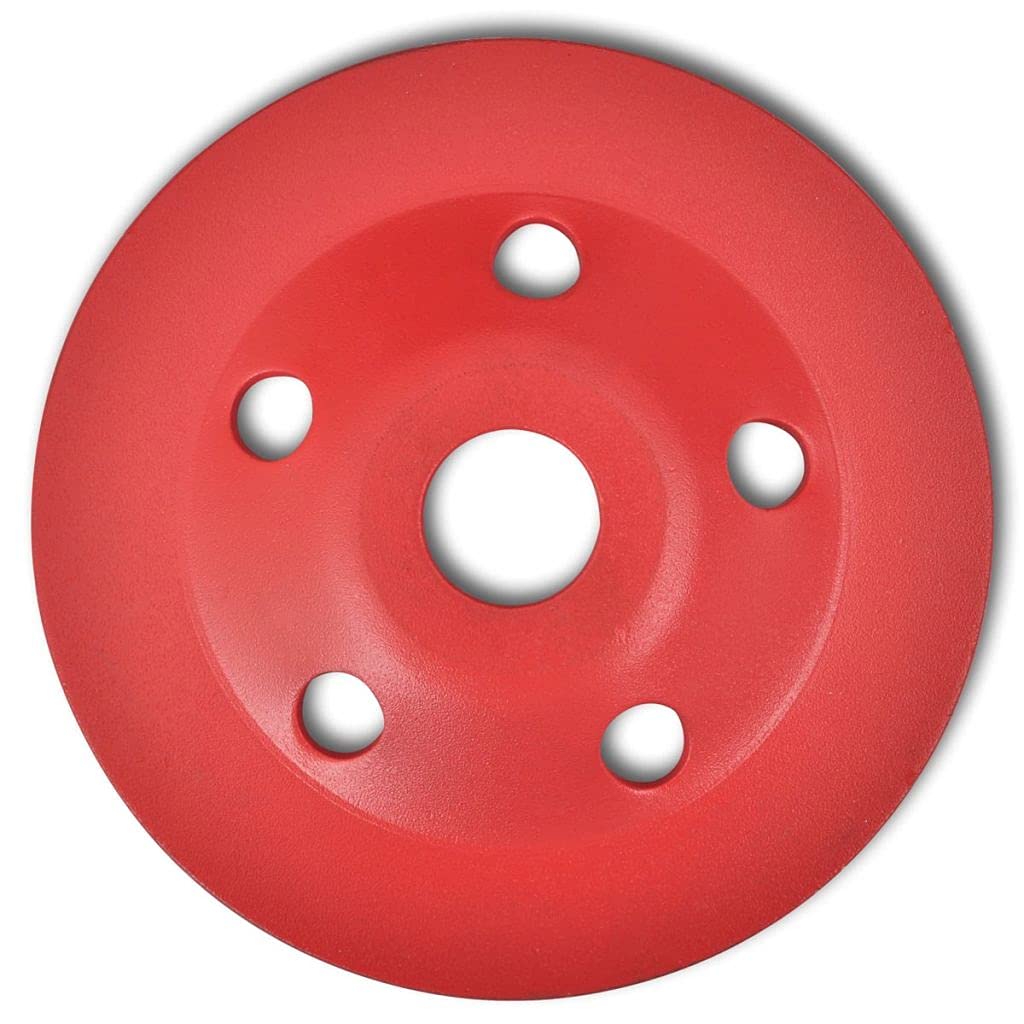 Mola a Tazza Diamantata Disco Abrasivo Doppia 180mm Smerigliatrice