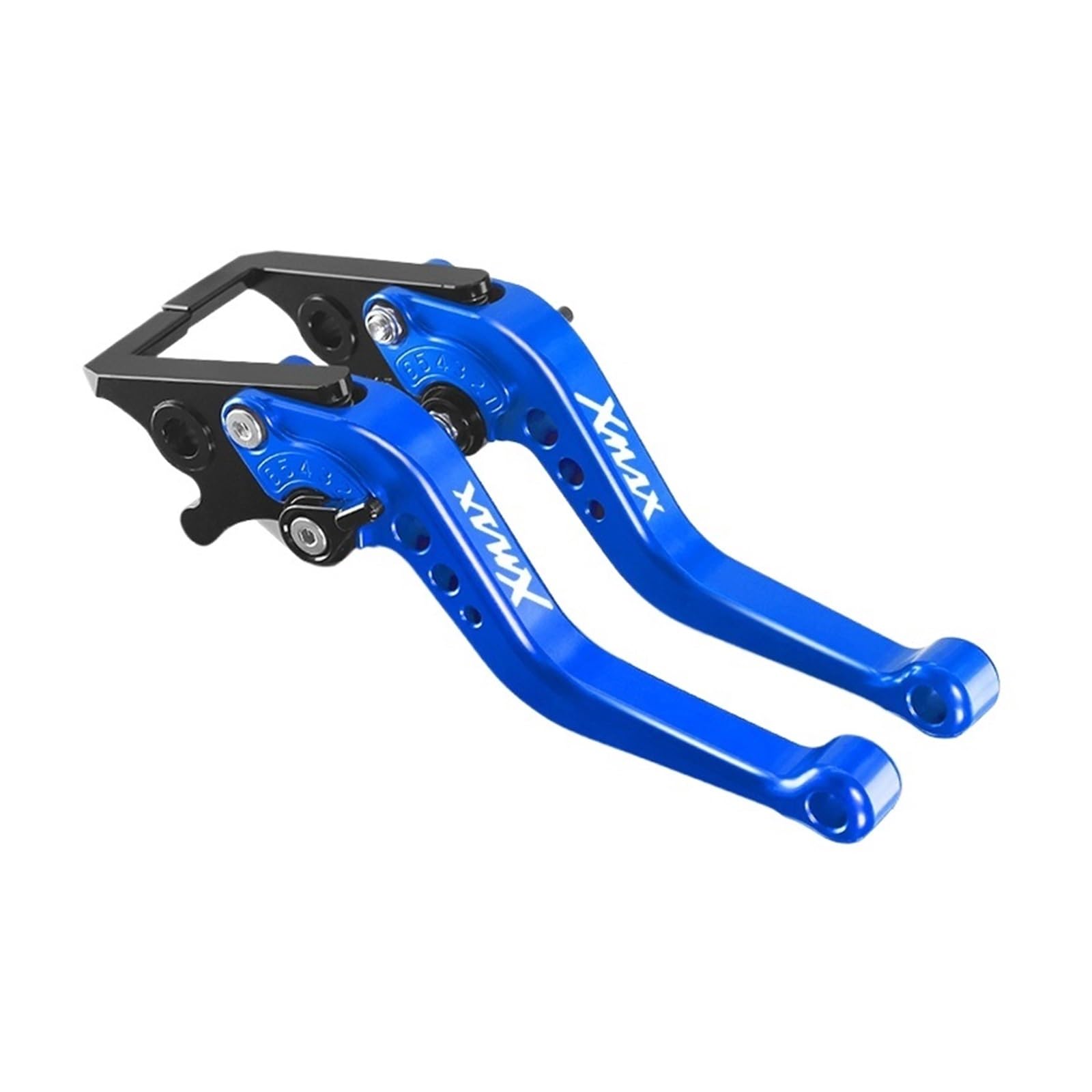 Ywqjiopm Blue Xmax Motorcycle Brake Clutch Lever For Xmax300 Xmax400 250 125 16-24 Nmax155 Nmax125 15-24 Motorcycle Adjustable Brake Clutch Lever Handle Brake Lever