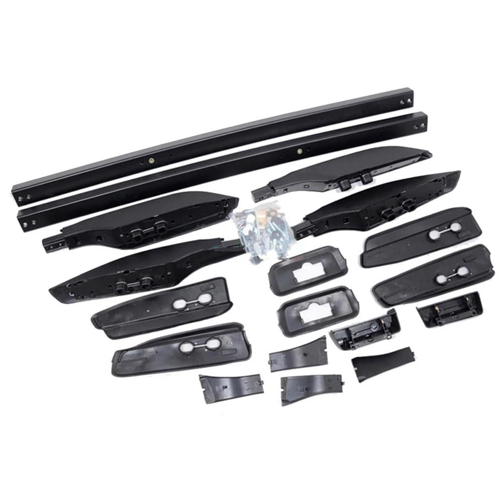 Barres Transversales Toit Barre Transversale Barres Toit Voiture pour Toyota pour Prado J150 2010-2018 Porte-Bagages Rail Supérieur Panier