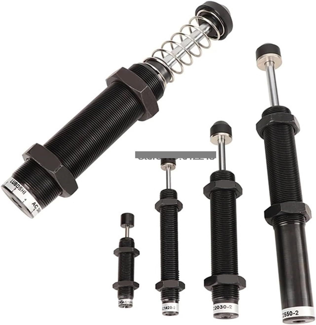 Hydraulic Pressure Shock Absorber Oil Pressure Buffer ACA1007 ACA1412 ACA2040 ACA2750 ACA1420 ACA1616 ACA1620 ACA1625 1Pcs(Grey,-2)