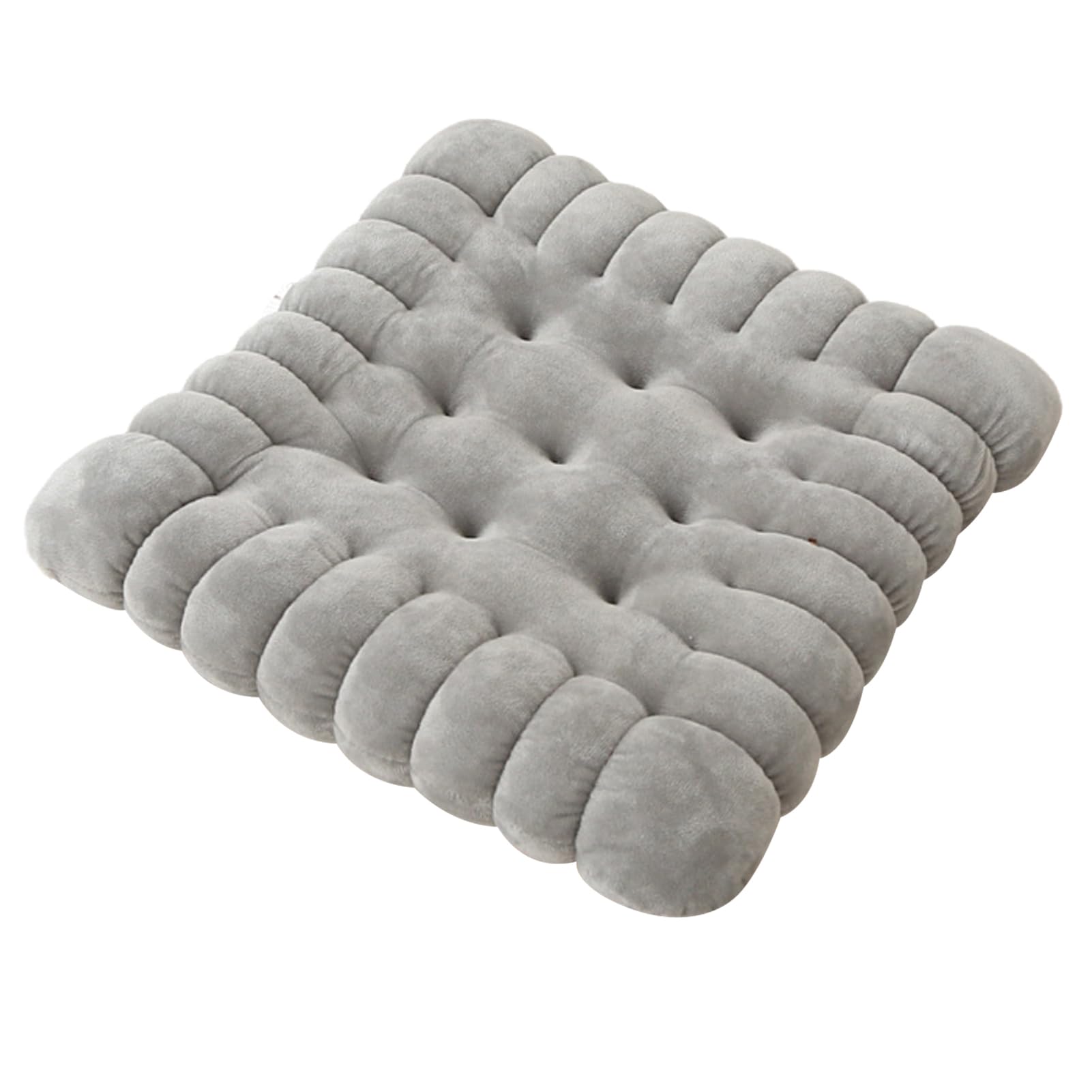 Set di 4 cuscini quadrati per sedie da pranzo, ufficio e giardino, per aumentare il comfort per anziani e poltrone, 40 x 42 cm
