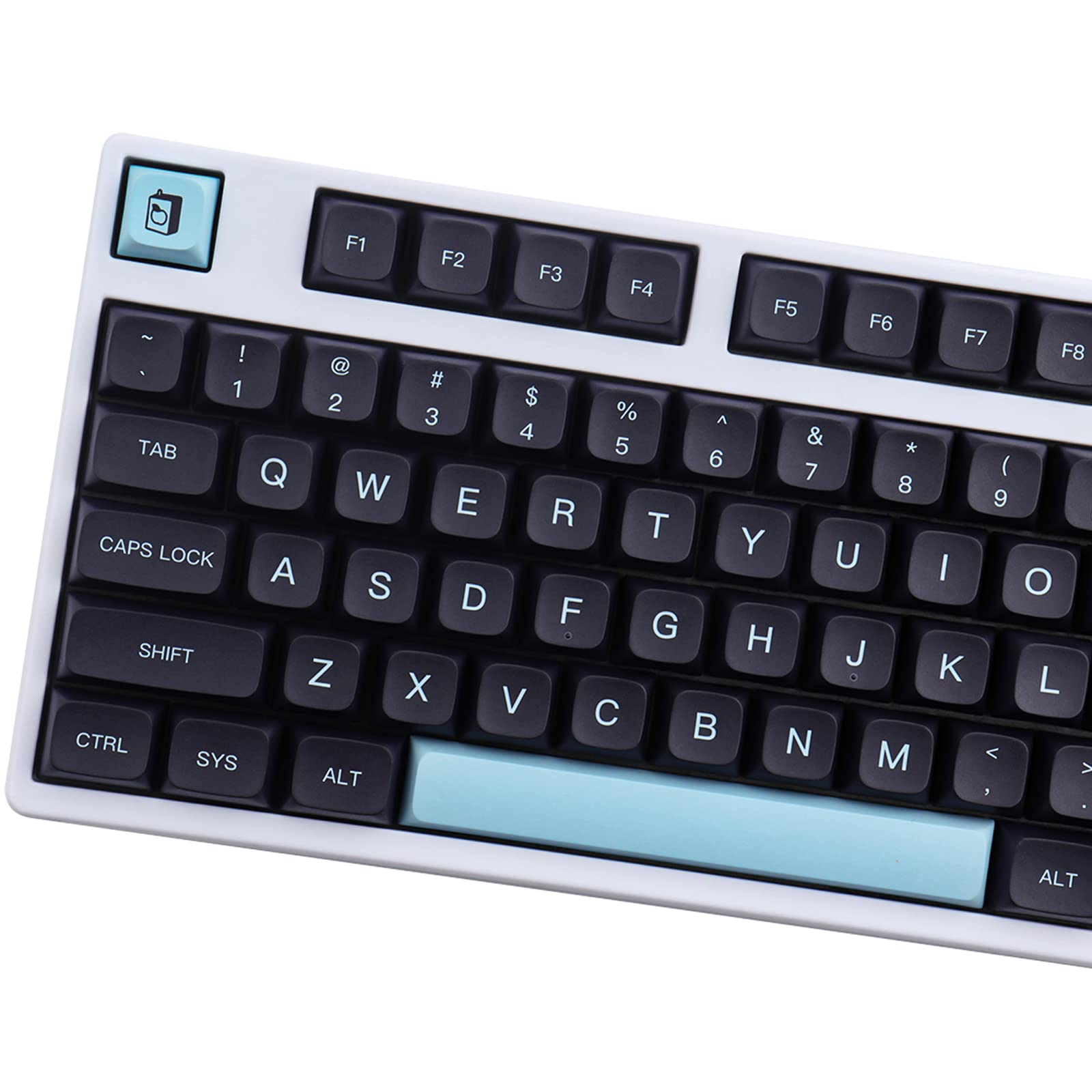Buy DinBum Gaming Keycaps, 132 Keys PBT Keycaps Set Comet XDA Profile