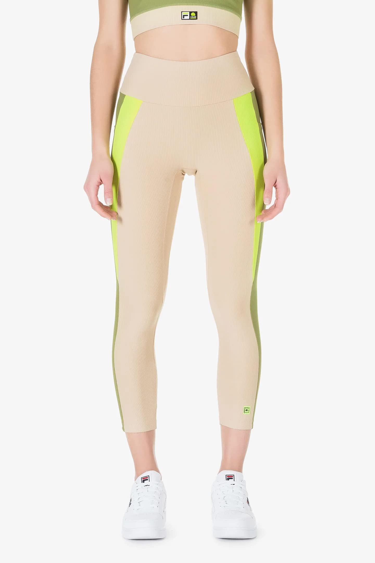 VR 46 Women's Row Vr46 Riders Academy Leggins, Dove Grey, L - Image 2