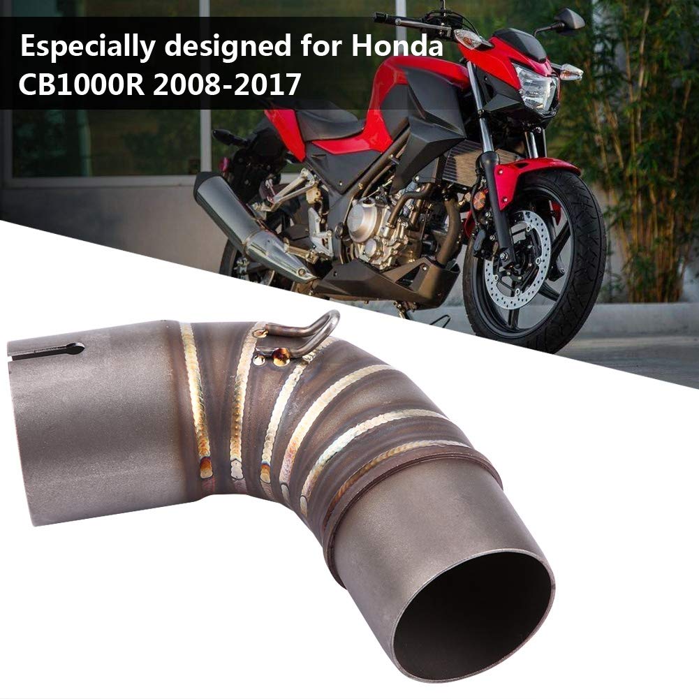 EBTOOLS pour ligne echappement cb1000r Lien Intermédiaire de Tuyau D'échappement de Moto Connect pour CB1000R 2008-2017
