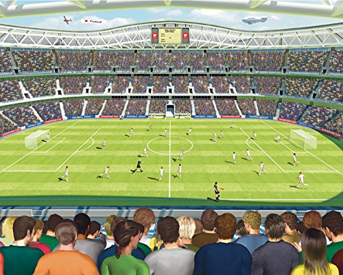 Preisvergleich Produktbild Walltastic WT4015 Football Crazy Designer Fototapete
