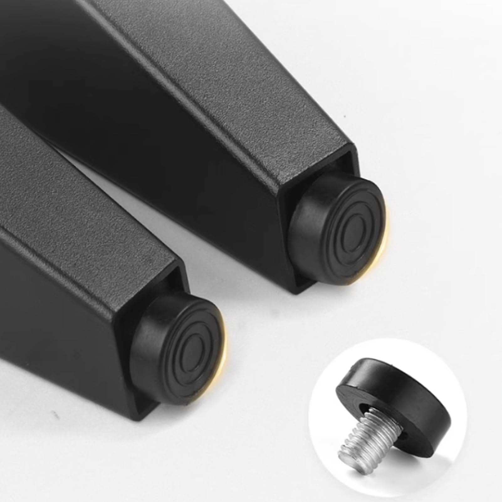 Patas de Muebles, Pack de 4 Patas de Muebles, Patas de Cocina Ajustables de Aleación de Aluminio Patas de Armario Triangulares Hipotenusa Patas de Sofá para Muebles de Armario Sillas Sofá Mesa Armario