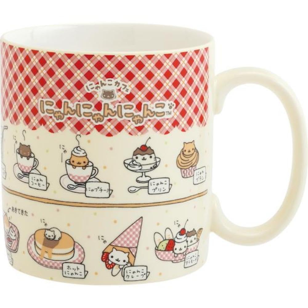 Amazon.co.jp: サンエックス(San-X) にゃんにゃんにゃんこ マグカップ