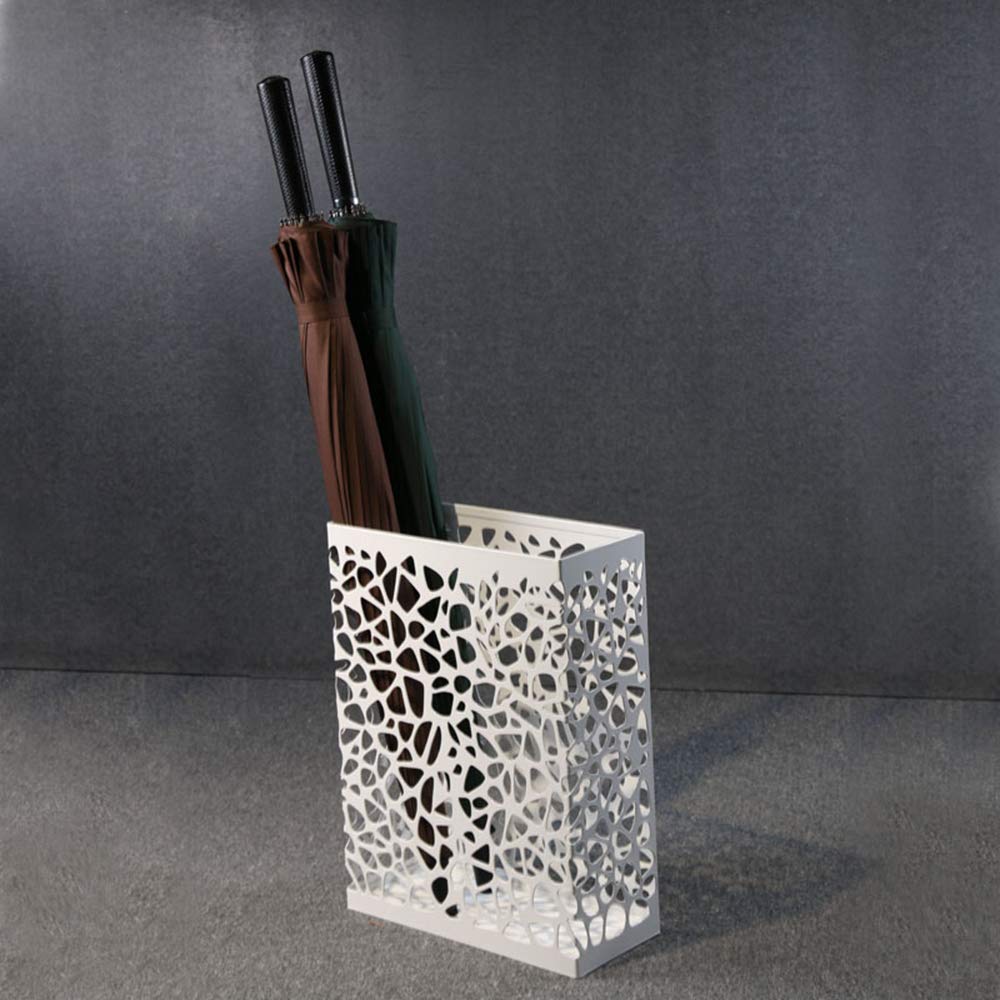 Seau parapluie creux en fer au design géométrique pour décoration moderne