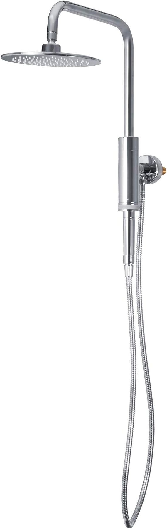 PULSE ShowerSpas 1052CH Aquarius Shower System with 8" Rain Showerhead and Attached