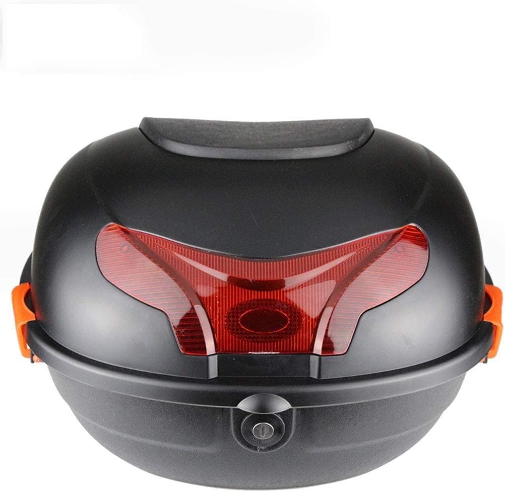 kufer motocyklowy, Motocyklowy schowek na bagaż podróżny Kufer górny bagażnika DWG ABS 38x36x24cm