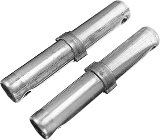 Uonlytech 4 Pcs Connecting Rod Scaffolding Hinge Pin Scaffolding Locking Scaffolding Coupling Pin Hardwares Accessories Scaffolding Equipment Scaffolding Supplies Part Galvanized Silver