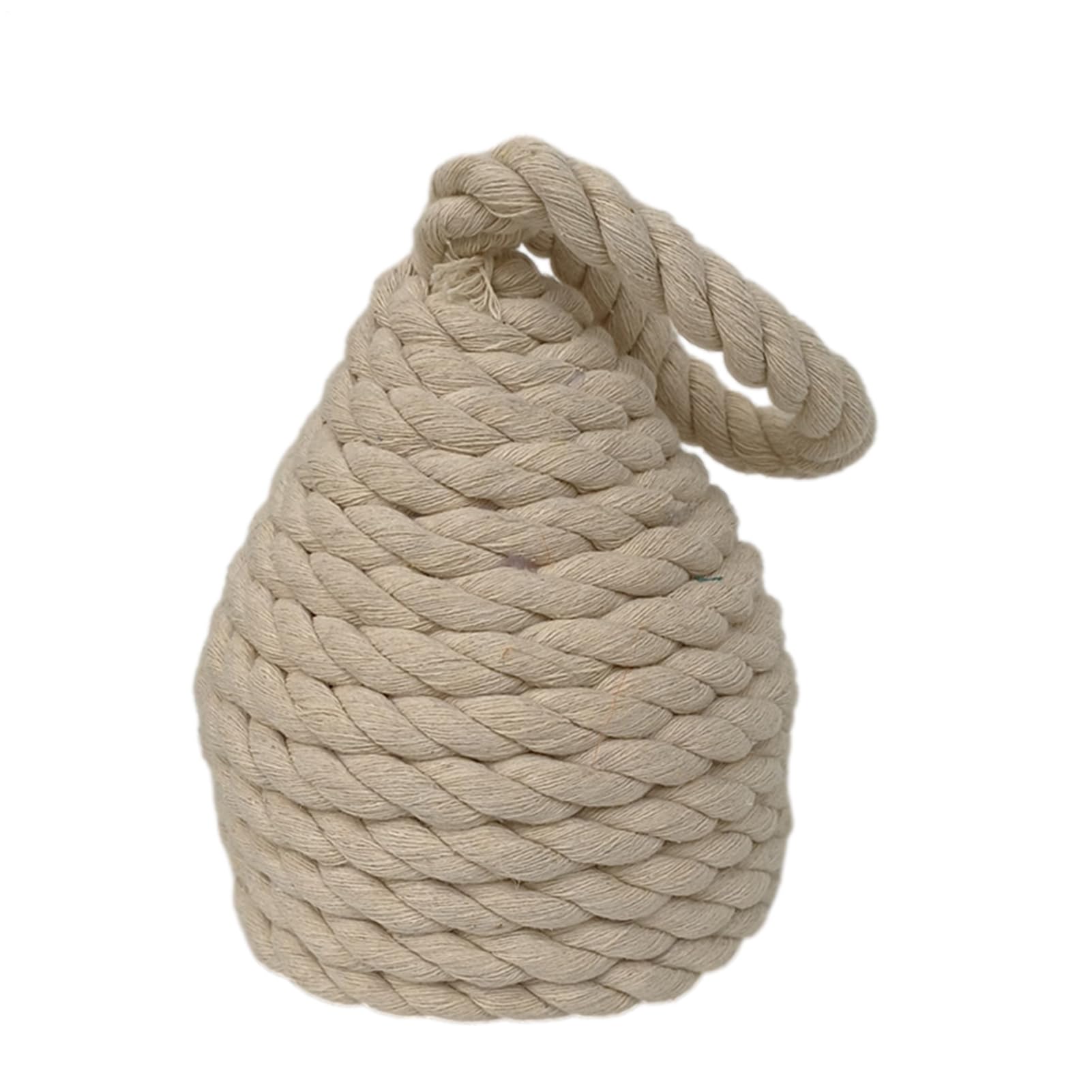 Fermaporta in corda, blocco pesante, maniglia elegante, fermaporta interna | con maniglia in corda, arresto decorativo moderno per ingresso, camera da , soggiorno, ufficio