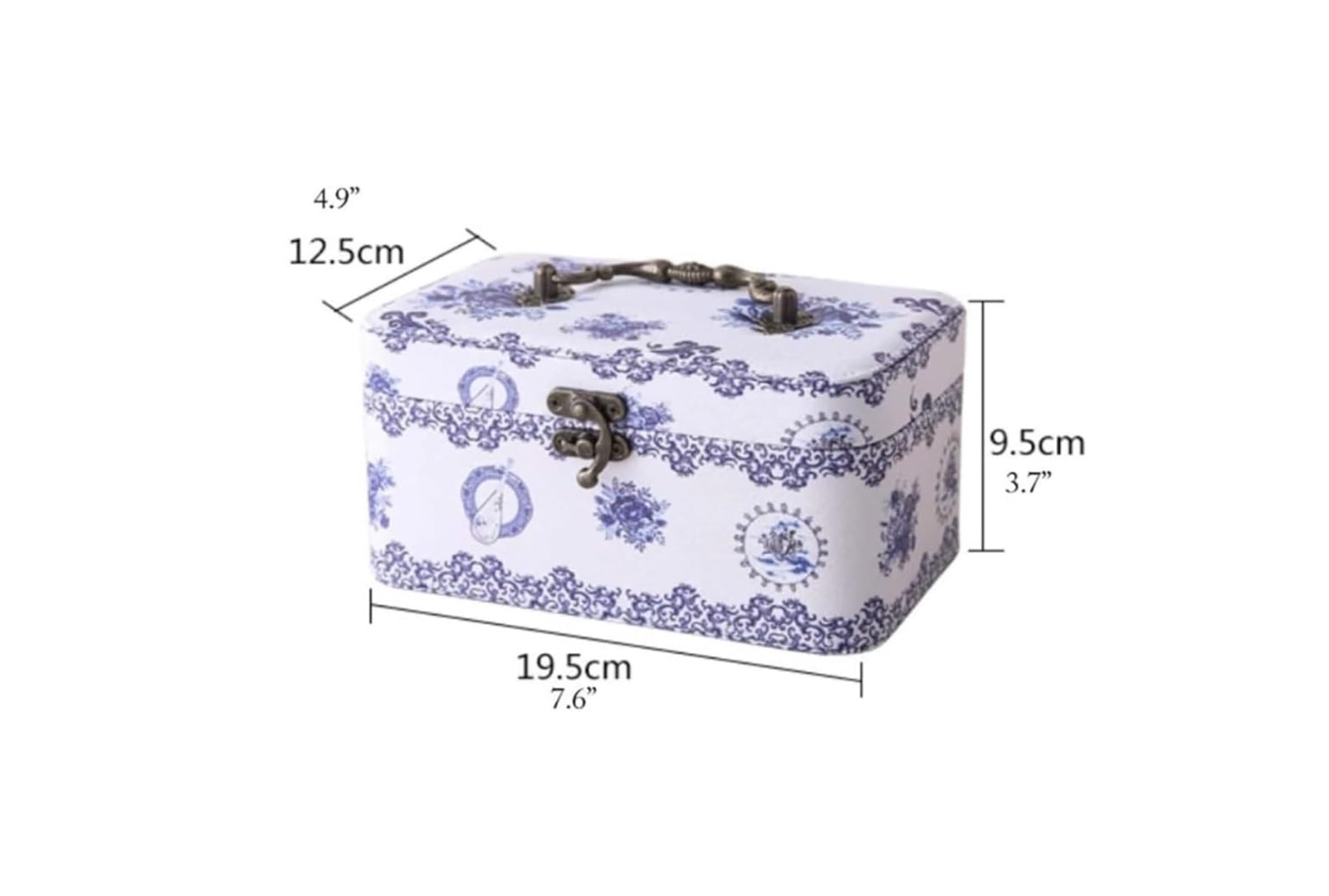 Szkatułka Na Biżuterię Eleganckie, podróżne etui do przechowywania w stylu retro 2-warstwowe damskie etui na biżuterię do noszenia naszyjnika Organizer biżuterii Uchwyt na biżuterię Pudełka I Organize