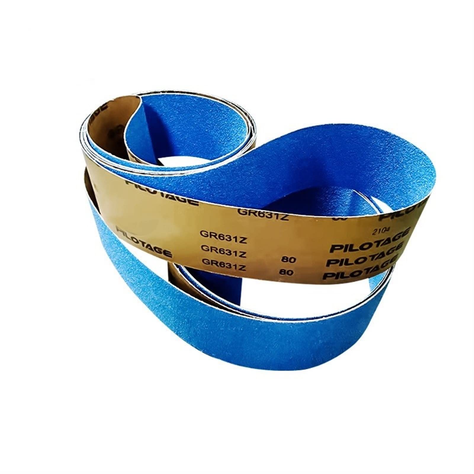 ByNGSDCC Sander Paper,10pcs 915 * 150mm Blue Sanding Belts Zirconium Corundum Metal Brushed Polishing Belt Stainless Steel(P400)
