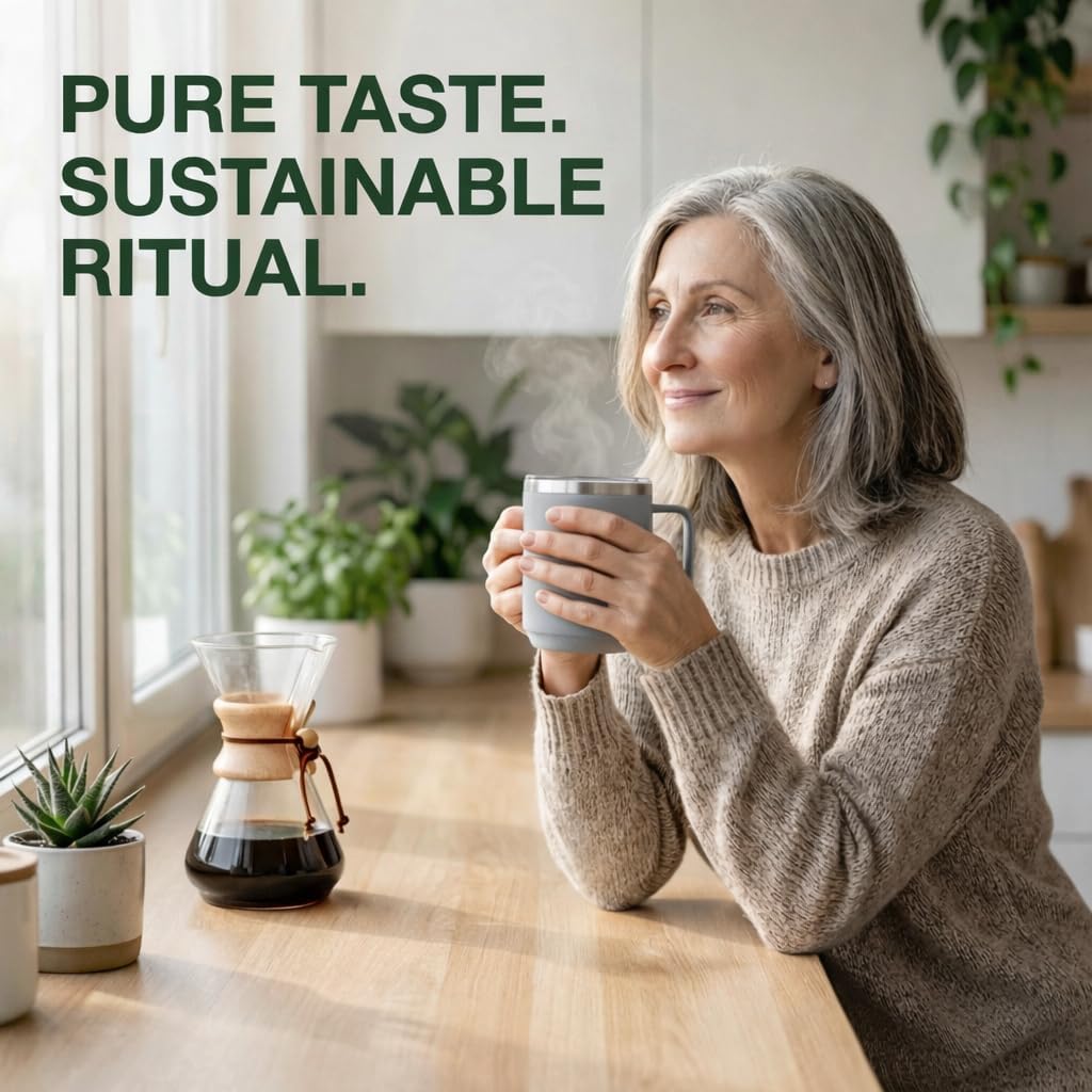 Coffee Mug Travel Mug Insulated 12 Oz | Ceramic Lined Travel Cup with Lid | Reusable Office Mug Double Wall Vacuum Eco-Friendly BPA-Free (Gray) - Image 7