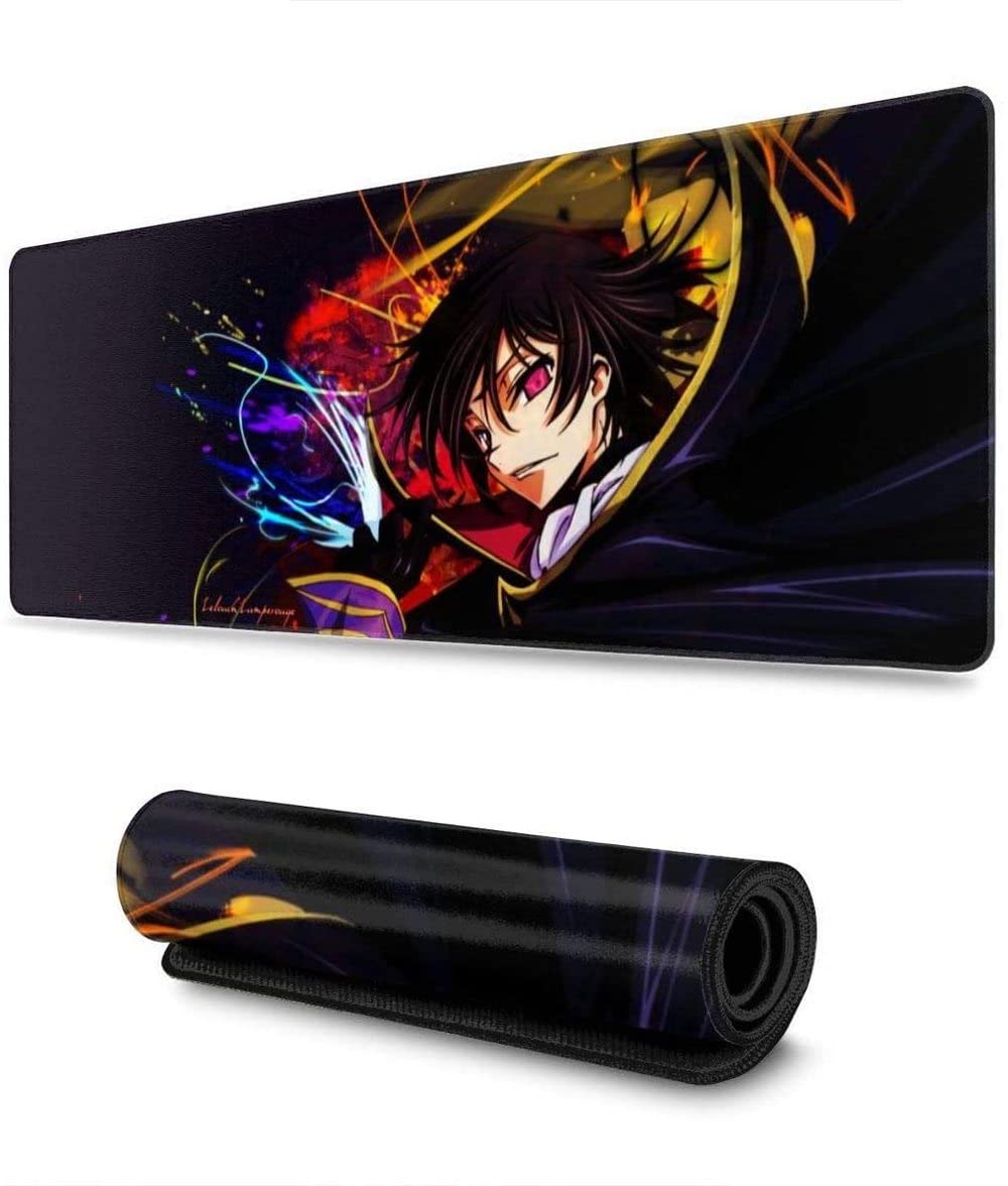 BUNTER Extra Large Mouse Pad - Code Geass Lelouch Gaming Or Desk Mousepad Keyboard Mat for Computer/Laptop (70cm*30cm)