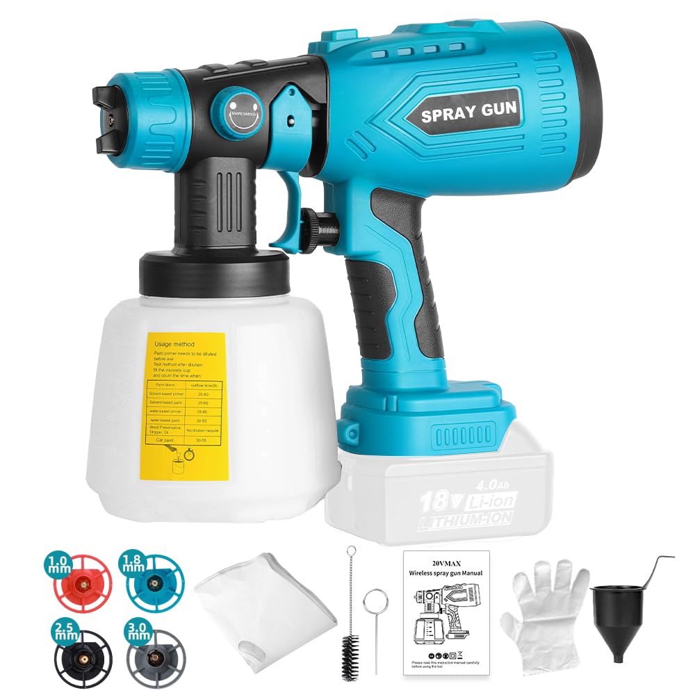 Amazon.com : Cordless Paint Sprayer Compatible with MAKITA