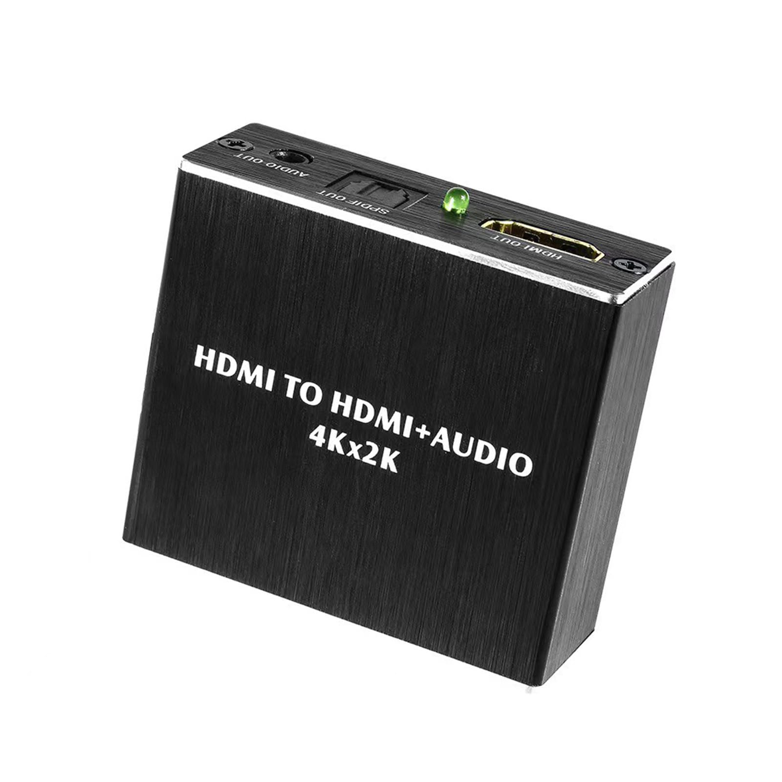 HDMI Audio Extractor Converter 4Kx2K Optical Toslink SPDIF 3.5mm Jack Splitter dla PS5