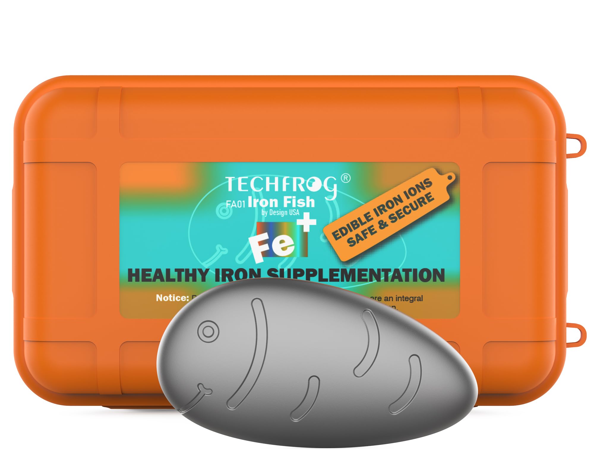 Iron Fish Alternative to Iron Supplements. Adding Natural Iron Sources to Food and Water. NO ADVERSE Effects. NO Rust. Use Once Daily Last for 2000 Days Supply, Energize You