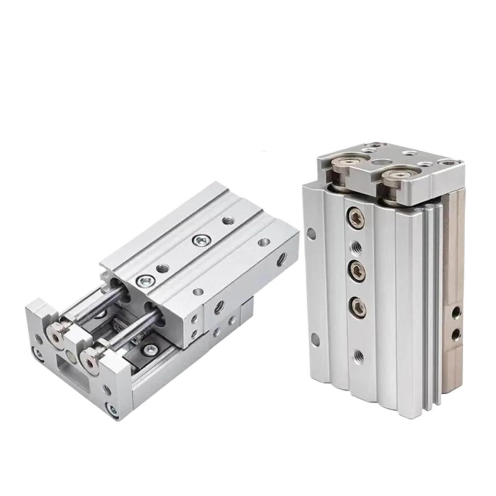 Cylindre coulissant MXS12 rigide pour supprimer les vibrations en automatisation
