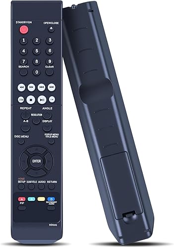 BD005 Mando a distancia de repuesto para reproductor de DVD Insignia Blu-Ray NS-WBRDVD2-CA NS-BRDVD4-CA NS-WBRDVD2 NS-BRDVD4