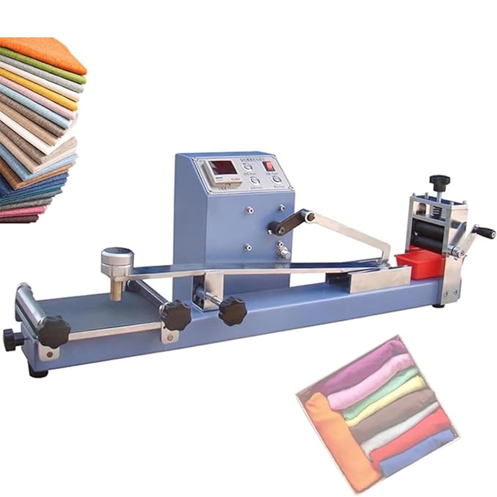 ZMJGLL Color Transfer Tester,Dry/Wet Rubbing Fastness Tester,Adjustable Textile Friction Crockmeter for Accurate Moisture Content Measurement,for Testing Options