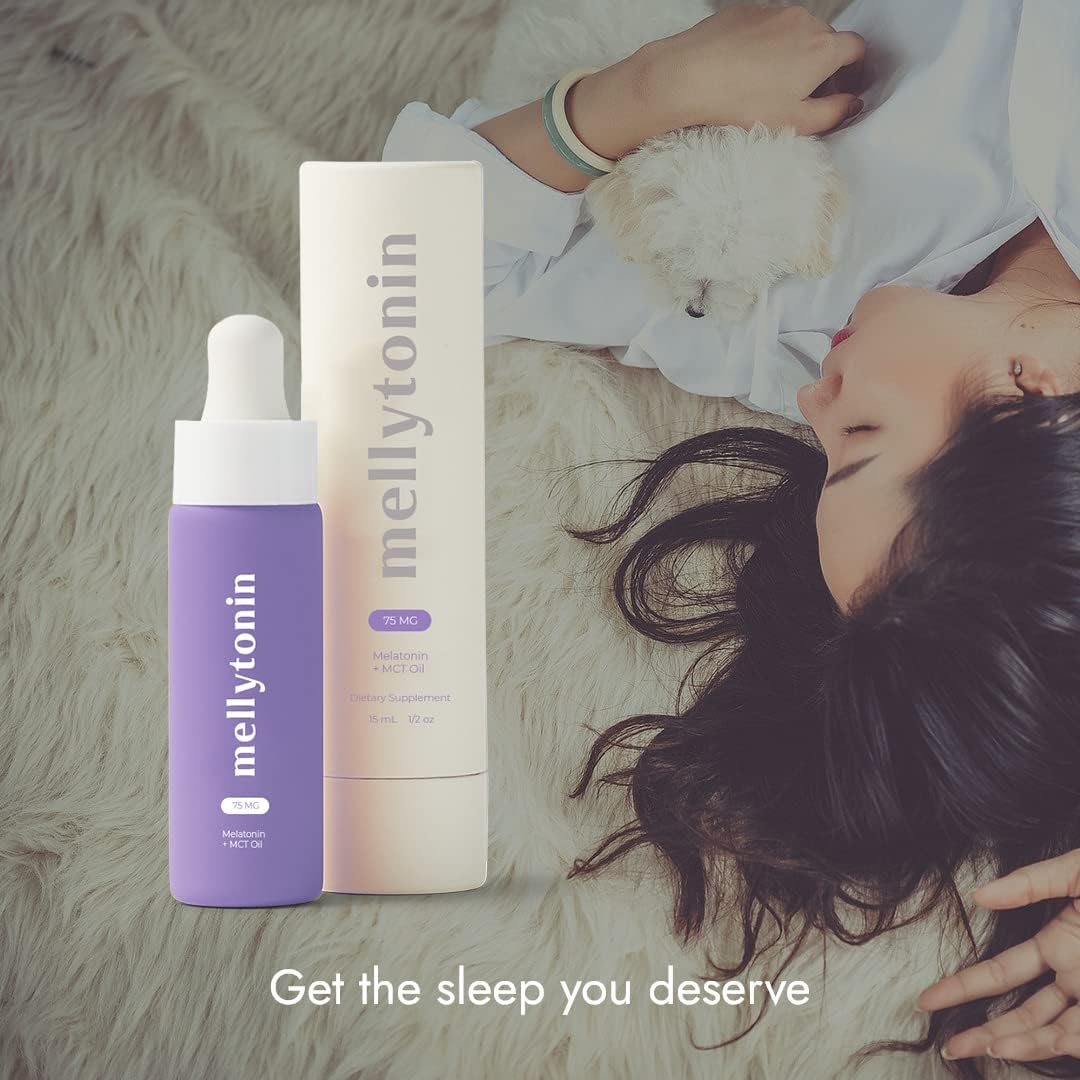 Melatonin Oil Drops 2.5mg with MCT Oil : Health & Household