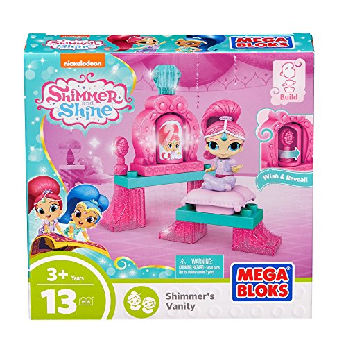 Mega Bloks Shimmer & Shine Shimmer Vanity Building Set