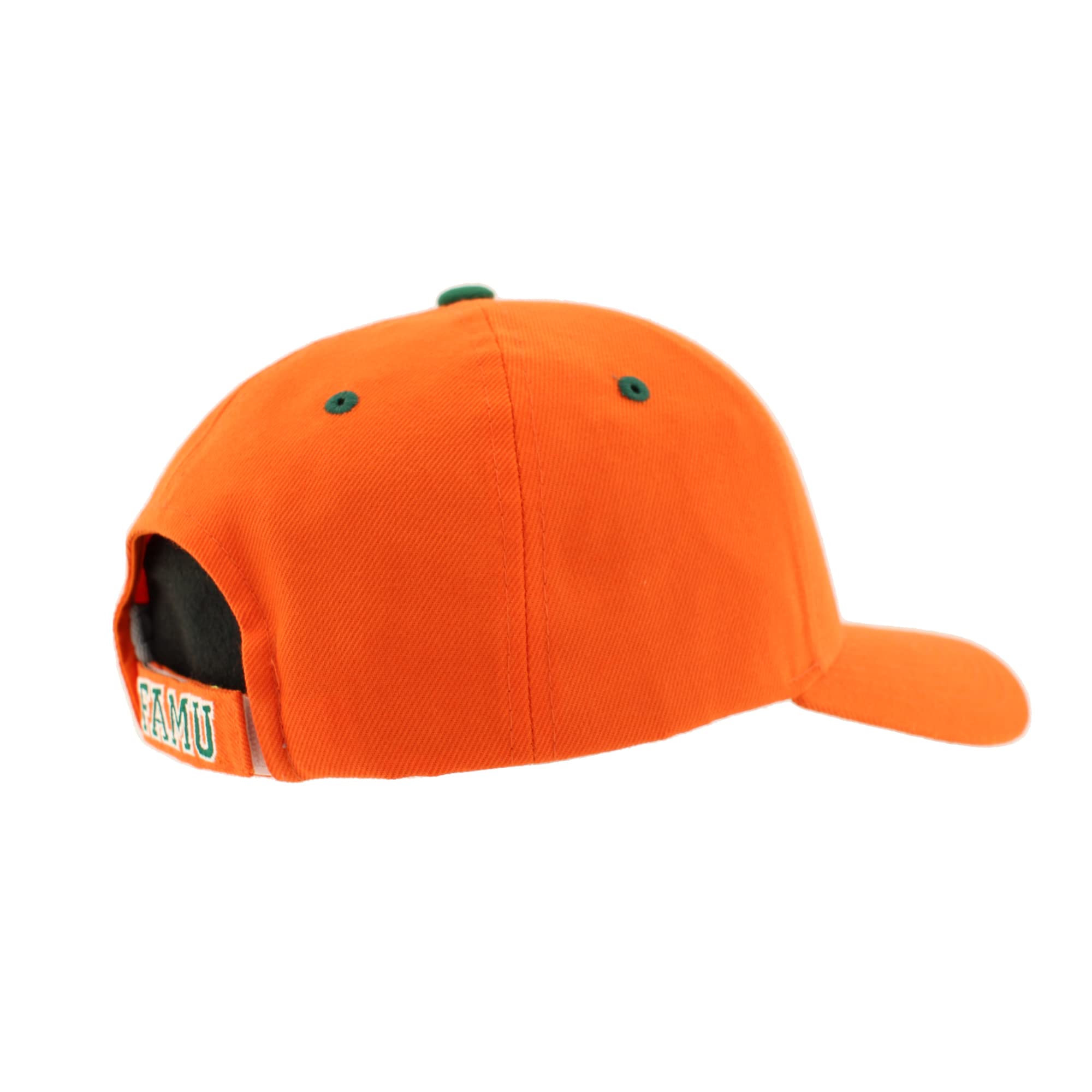 Zephyr NCAA Officially Licensed Snapback Hat - Team Color Competitor Hat - Structured Curve Fit - View #13