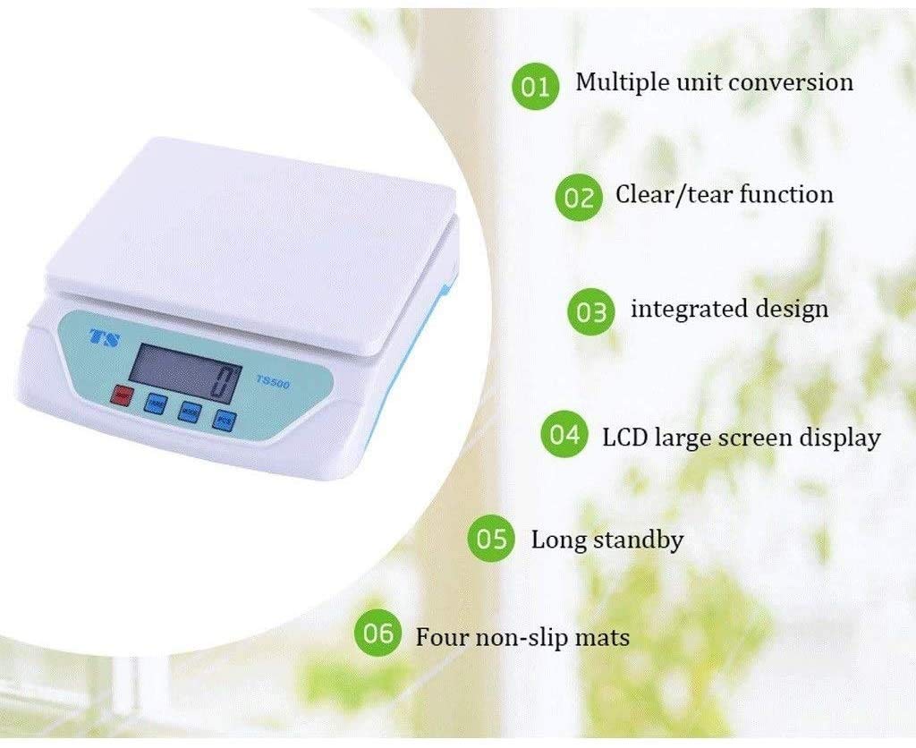 Bilance elettroniche Bilancia Elettronica ad Alta precisione Bilancia da Cucina Digitale Bilancia da Cucina Elettronica in ABS Bilance