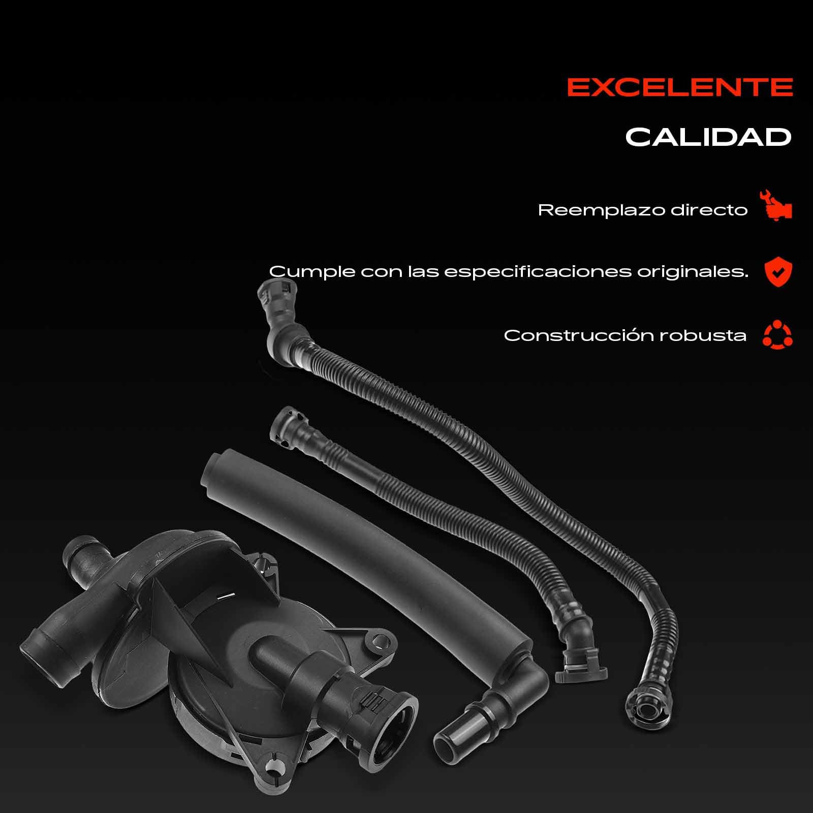 Frankberg Kit de reparación para la válvula de ventilación del cárter | Compatible con: Serie 3 E46, Serie 3 Convertible E46, Serie 3 Coupé E46, Serie 3 Touring E91, Serie 3 Touring E46