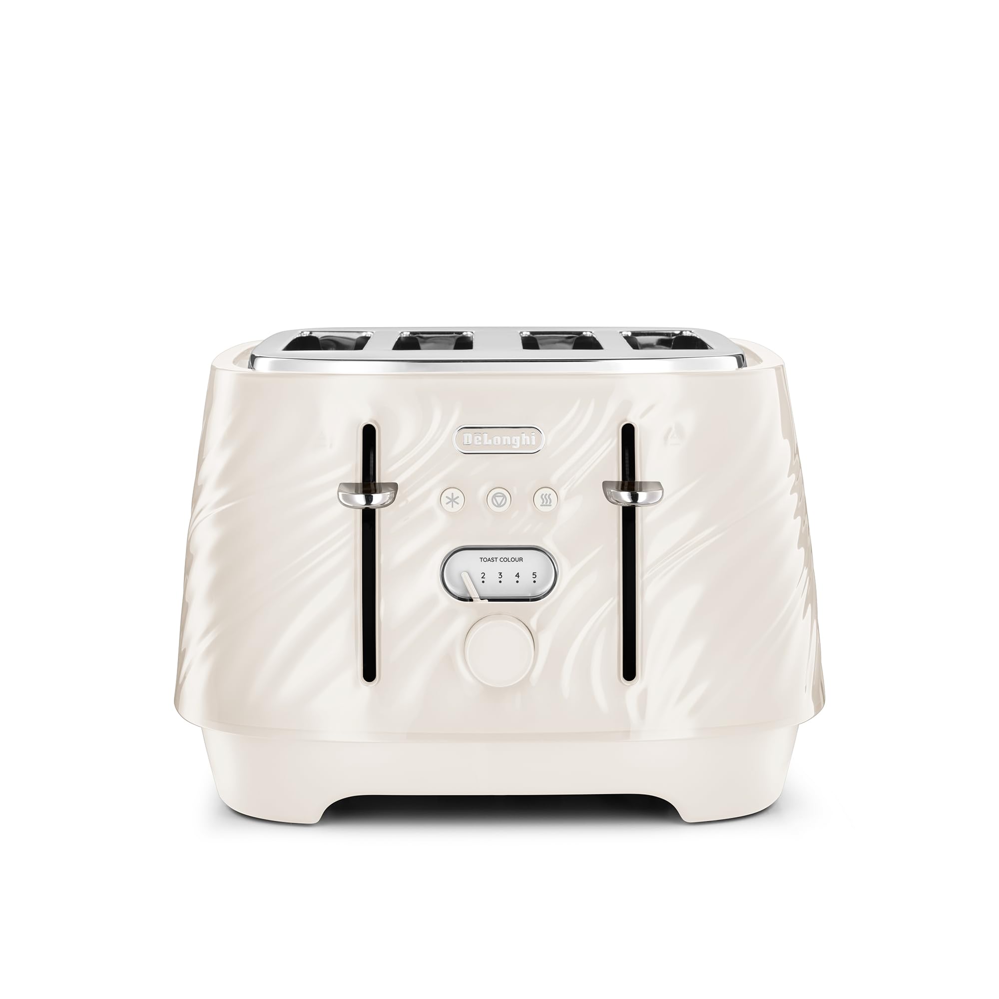 Delonghi Ballerina Seta Toaster - Cream
