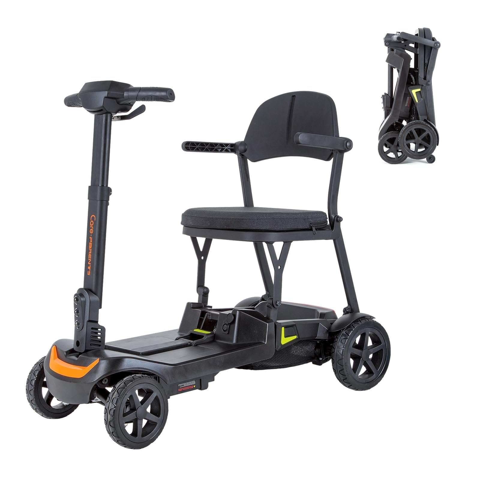 Amazon | Care-parents 電動シニアカー 電動車椅子 超軽量 16.8kg 