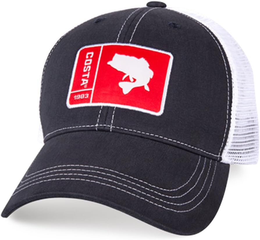 Costa Del Mar Unisex Adult Original Patch Bass Hat