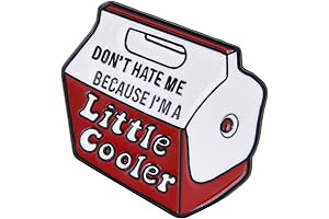 Red Retro Pin Brooch