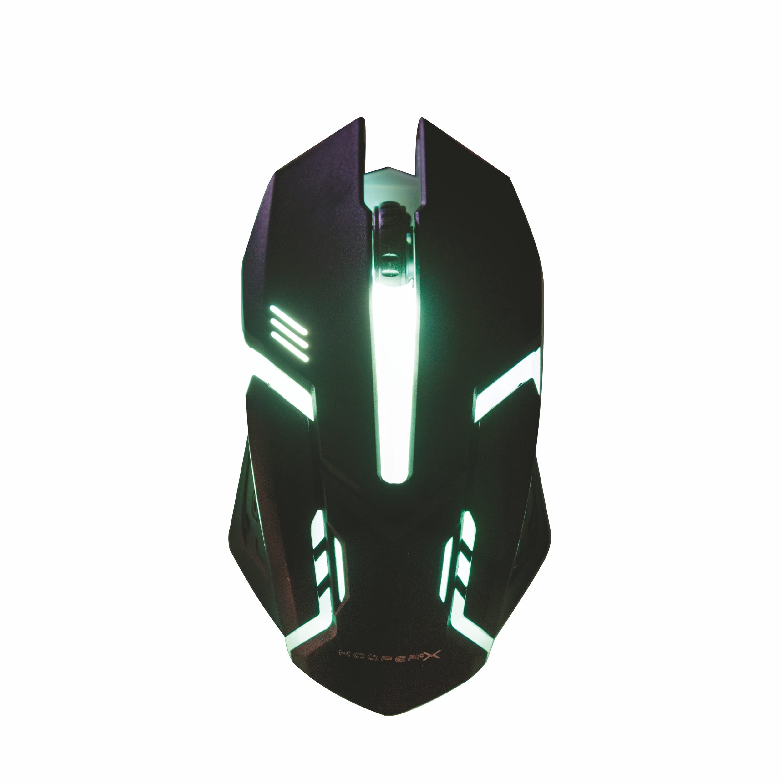 Set combo gaming 5 in 1 con sdoppiatore, mouse, tastiera, tappettino, cuffie con microfono