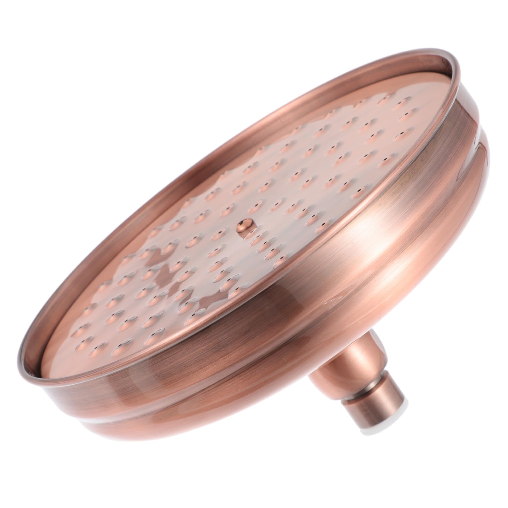 Cabilock Alcachofa de ducha de cobre de 8 pulgadas, diseño retro para baño y hogar