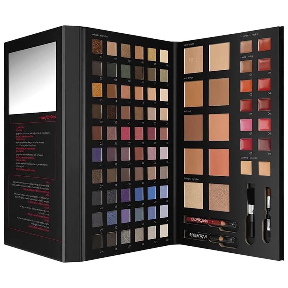 DEBORAH Trousse Make Up Book Vol.4, Nero