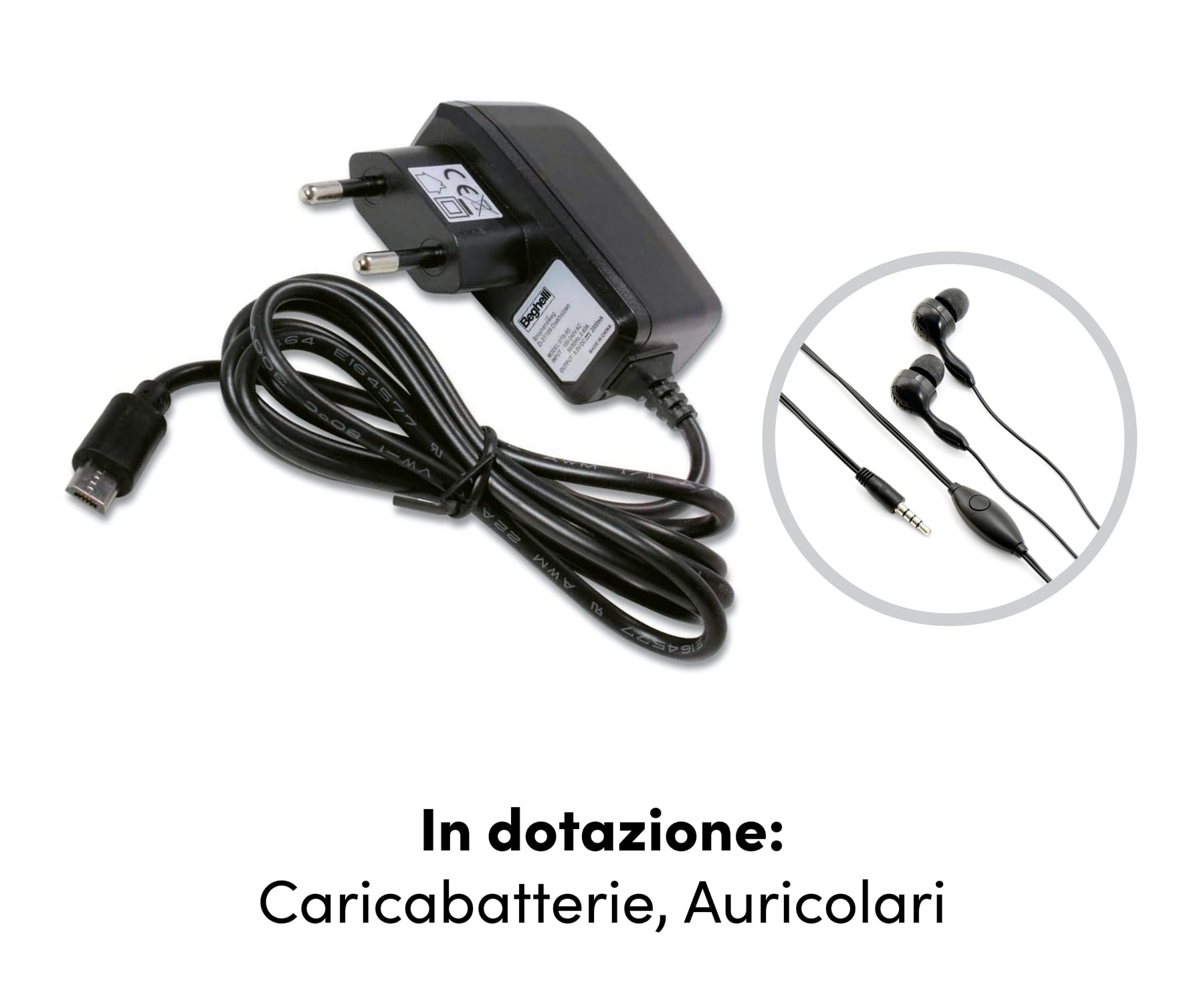 Beghelli - Telefono Anziani Salvalavita SLV40, Conchiglia, 4G, con Tasto SOS e Chiamata Rapida, Cellulare con Grandi Tasti, Volume Alto, Display 2.8", Torcia, Radio, Fotocamera - Colore: Nero