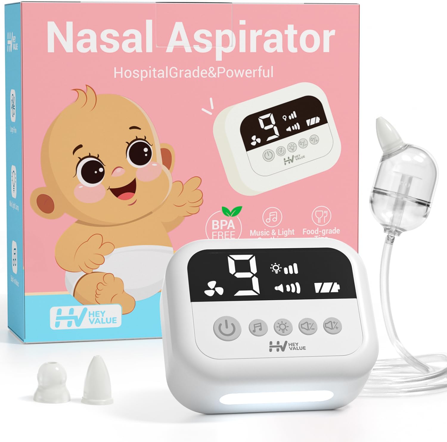 HEYVALUE Nasal Aspirator for Baby
