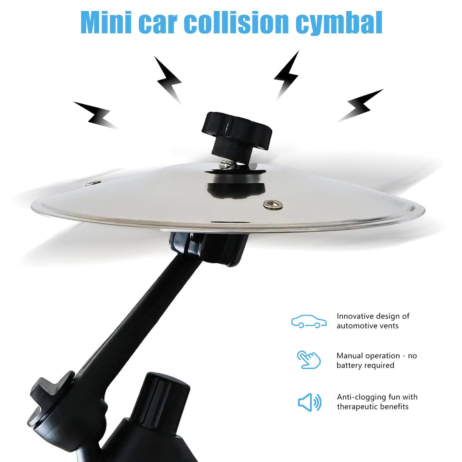 Auto Drum Set Lüftungsschlitz - Mini Trommel Für Musikfans