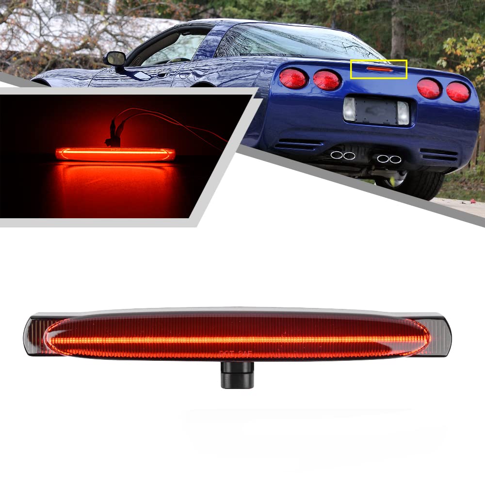 Amazon.co.jp: Mingrui test C5 レッド LED ストロボ 3 サードブレーキ 