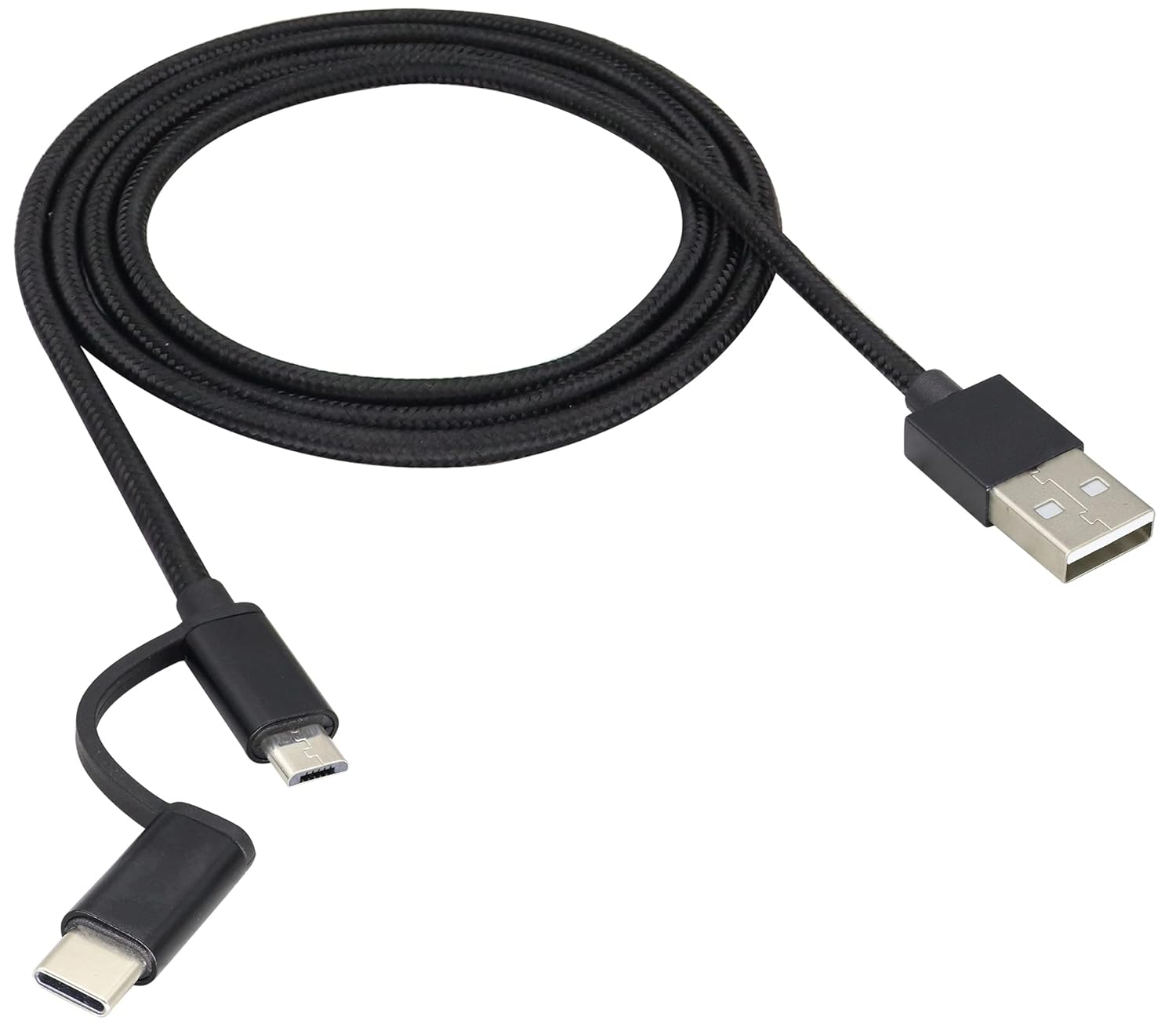 HCFeng 2 in 1 Multi Fast Charging Cable USB A to Typec Cable USB A to Micro USB